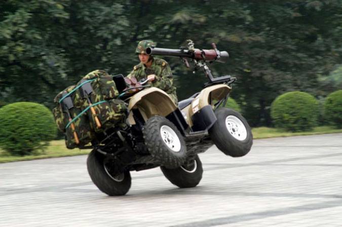 Квадроциклы как незаменимая техника для Вооруженных сил