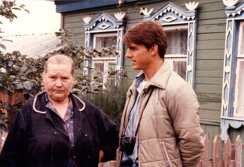 Зачем и к кому в 1988 году Том Круз приезжал в СССР (6 фото, 1 видео)