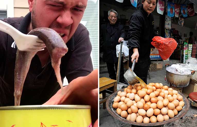 10 мировых деликатесов, от которых русского человека вывернет наизнанку