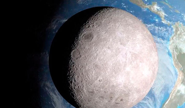 NASA представило видео обратной стороны Луны