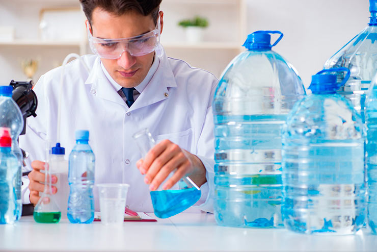 Лаборатория тестирования и анализа питьевой воды